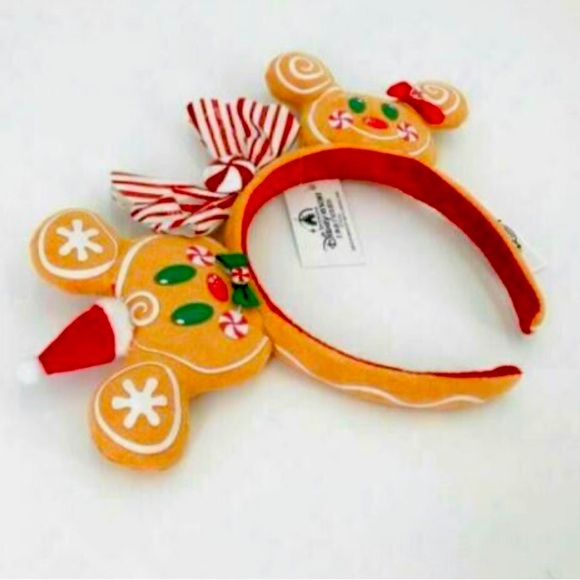 Disney Parks Minnie Ears Bow Christmas Gingerbread Limited Part - Picture 3 of 3